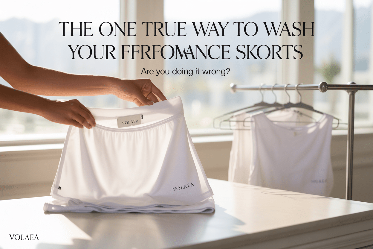 Are You Ruining Your Performance Skorts? The Only Washing Guide You'll Ever Need for 2025