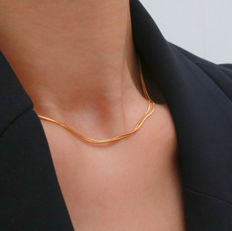 Sofia Chain Necklace – Tarnish-Free Stainless Steel