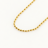 4mm-Rice Bead Necklace
