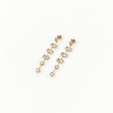 CZ Drop Earrings