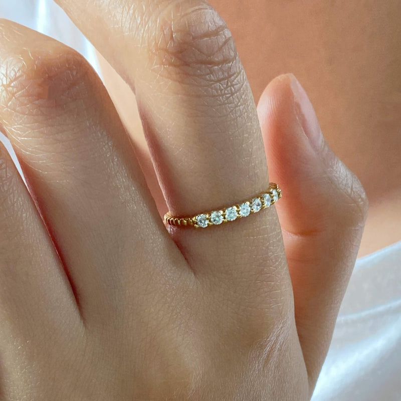 Crystal Stackable Ring