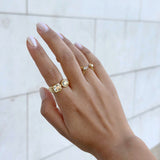 gemstone signet ring