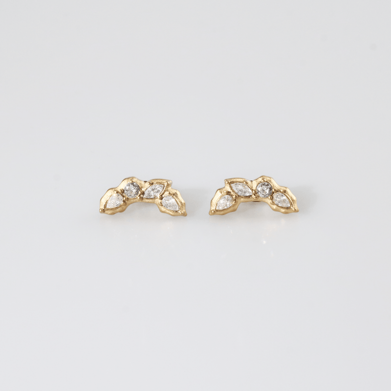 18k Gold Plated Waterproof Stud Earrings