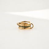 emerald ring gold