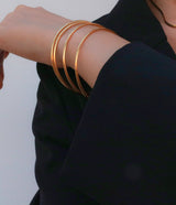 gold thin bangle bracelets