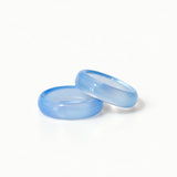Blue Jade Gemstone Band Ring