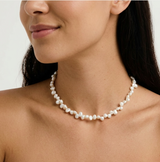 Irregular Baroque Pearl Necklace