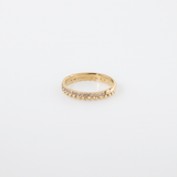 Milgrain Half Eternity Band-Ring