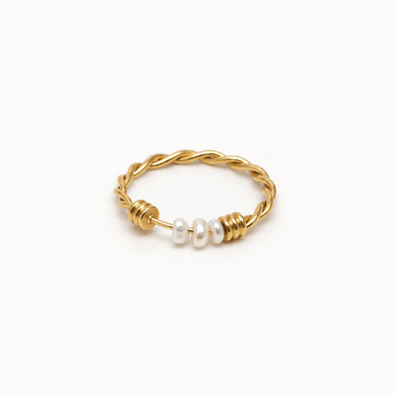 Pearl Fidget Ring