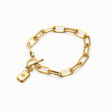 starburst toggle bracelet