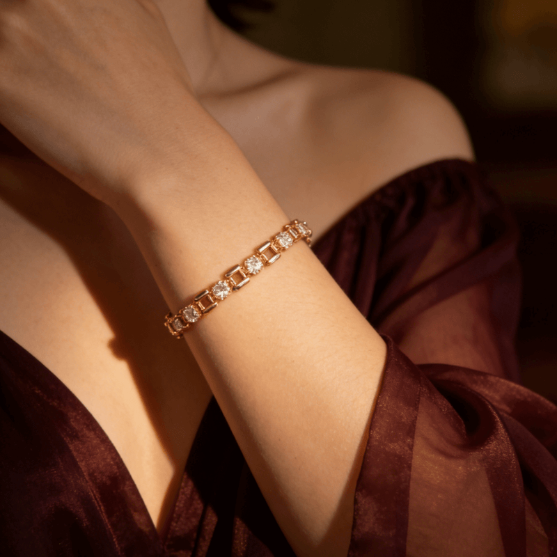 Stella Chain Bracelet – 18k Gold Plated Bracelet