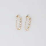 Twinkling -Chain Earrings