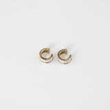 White Baguette -Ear Cuff