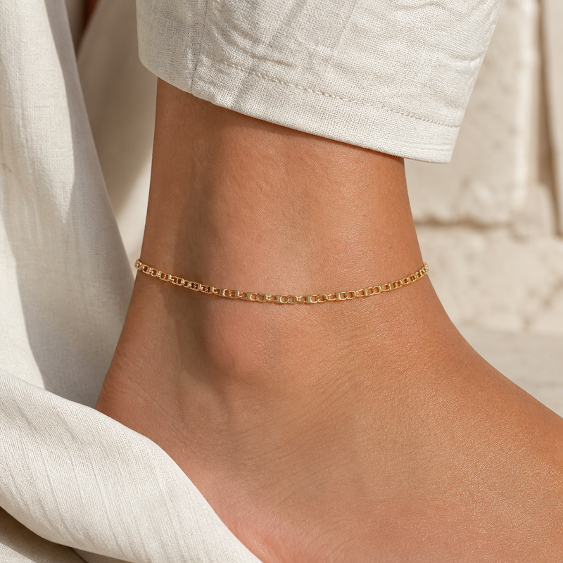 Anchor Chain Anklet