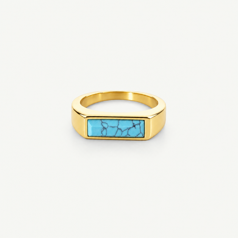 Bar Turquoise Ring