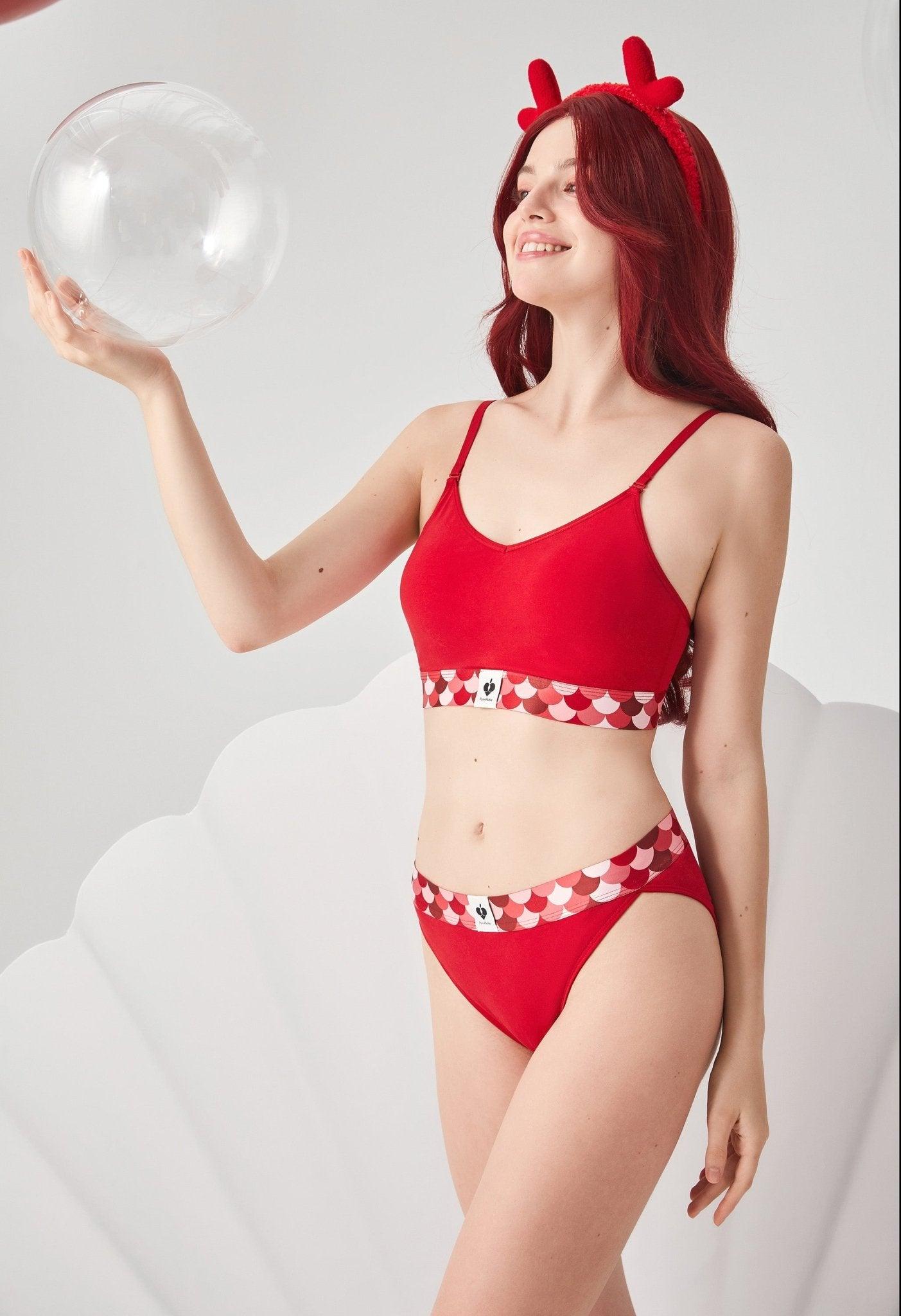 Bikini Briefs AMBER - FC - Volaea Pickleball Attire