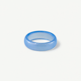 Blue Jade Band Ring