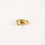 gold bypass wrap ring