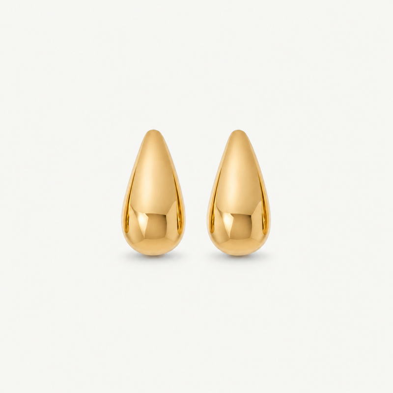 Chunky Teardrop Earrings