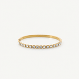 Clear Stones Bangle Bracelet