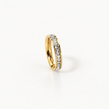 cubic zirconia eternity band