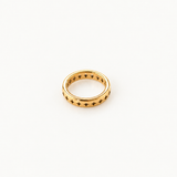 cut-out star band ring