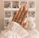 cz eternity ring