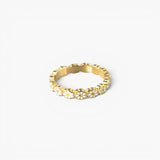 Daisy Flower Band Ring