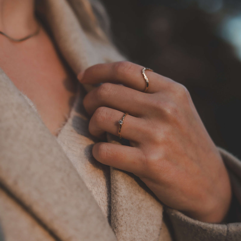 Dainty Sparkle Ring