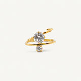 Duo Spark Wrap Ring