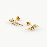 ear climbers gold