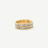 CZ Band Ring for Women