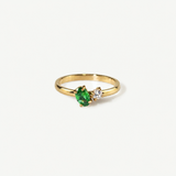 Emerald Sparkle Ring