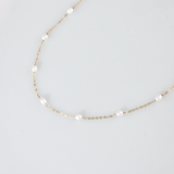 Freshwater Pearl Station Necklace