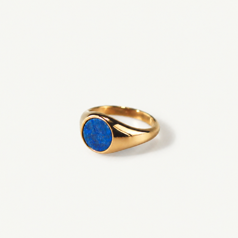 Lapis Lazuli Signet Ring