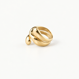 gold coil ring