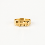 gold cross ring for women