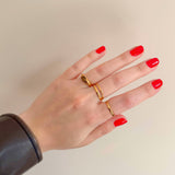 gold eternity ring