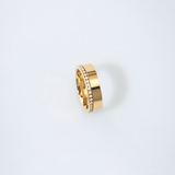 gold ring band women