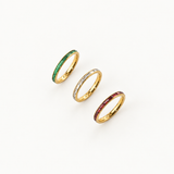 gold stacker ring