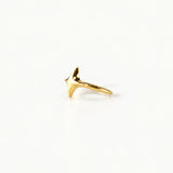 gold star ring