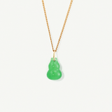 Green Jade Gourd Necklace