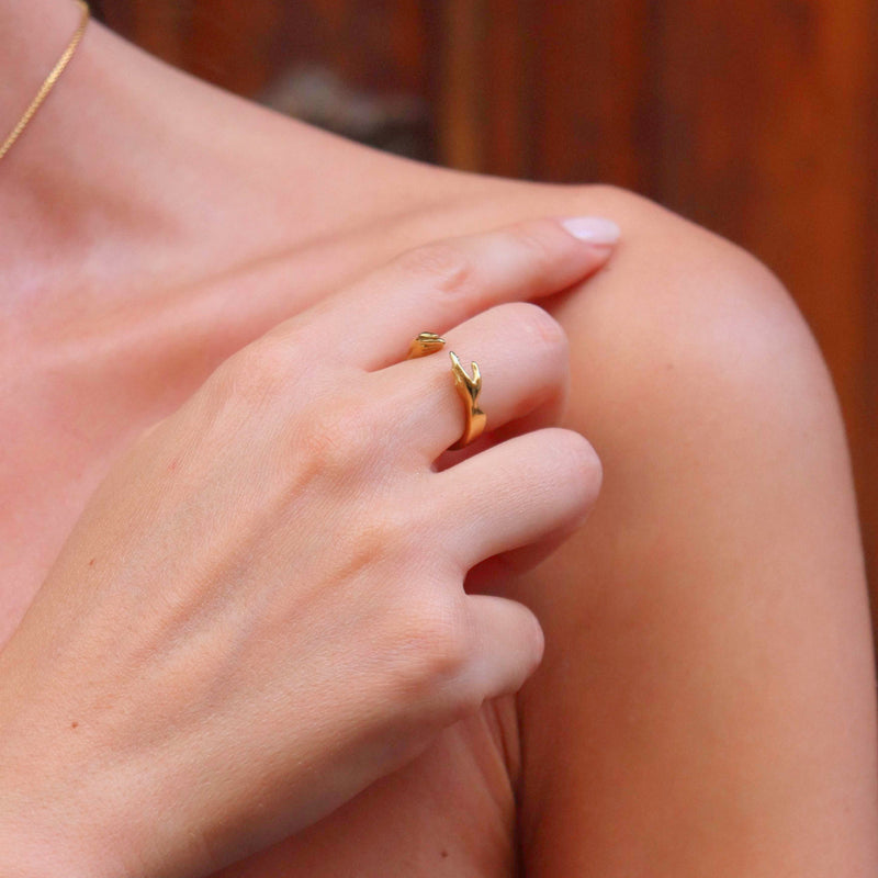 Open Hands Ring