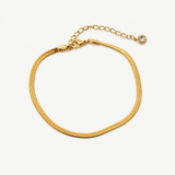Herringbone Anklet