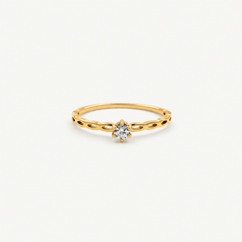 Dainty Sparkle Ring