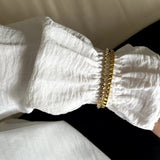 Twinkle Bangle, waterproof 18k gold-plated stainless steel