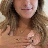 Timeless Bond Necklace, waterproof 18k gold-plated stainless steel
