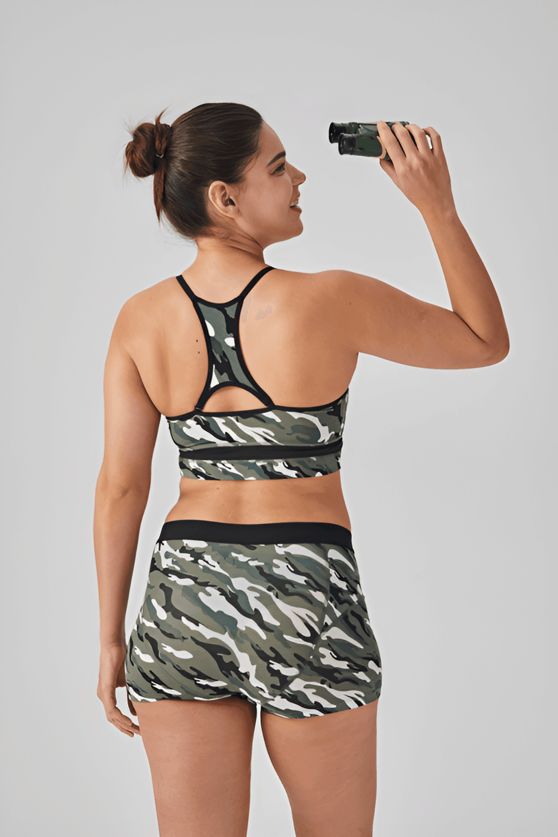 Kiki Camouflage U Sports bra - Volaea Pickleball Attire