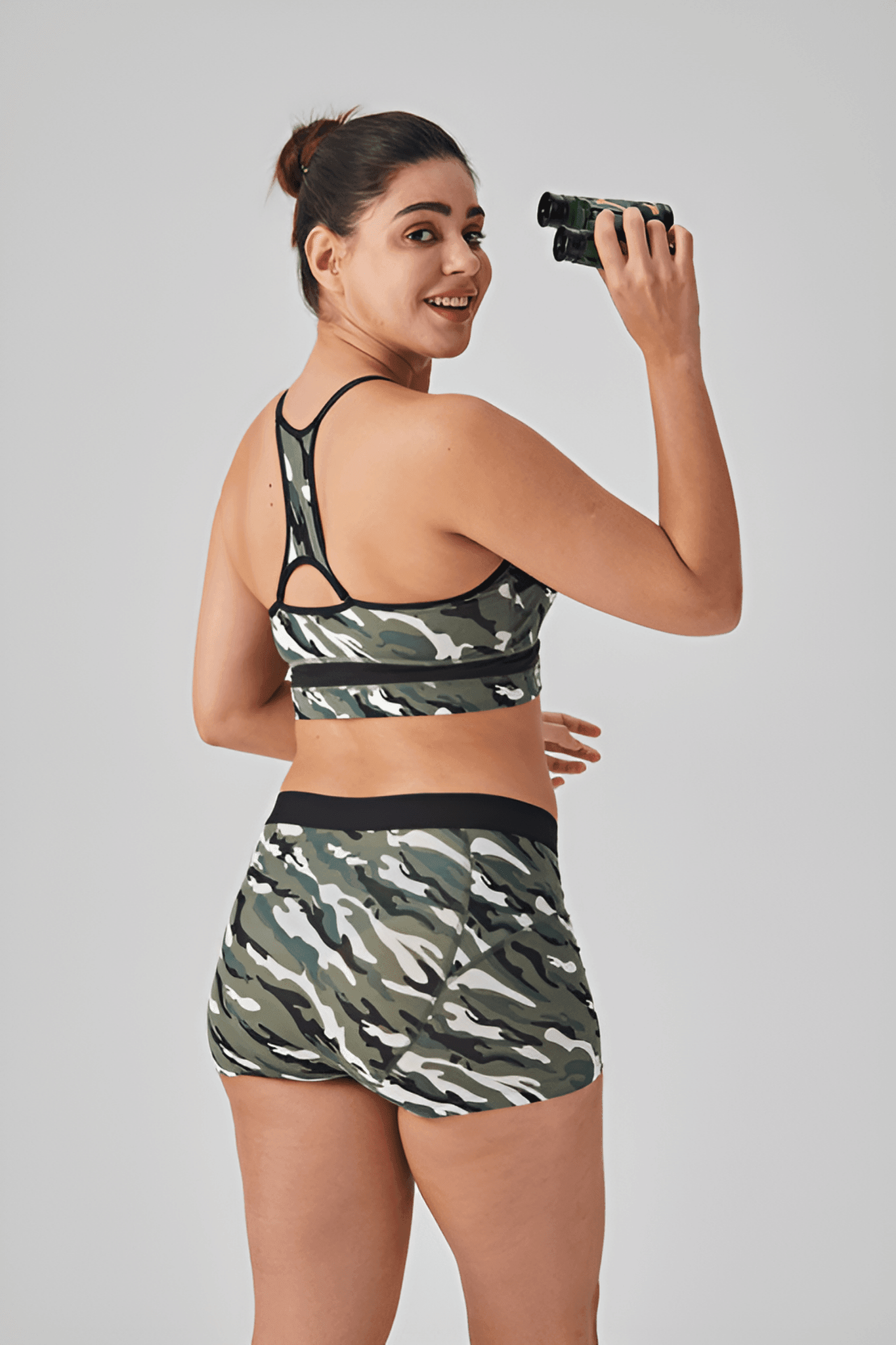 Kiki Camouflage U Sports bra - Volaea Pickleball Attire