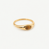 Tiger's Eye Statement Ring